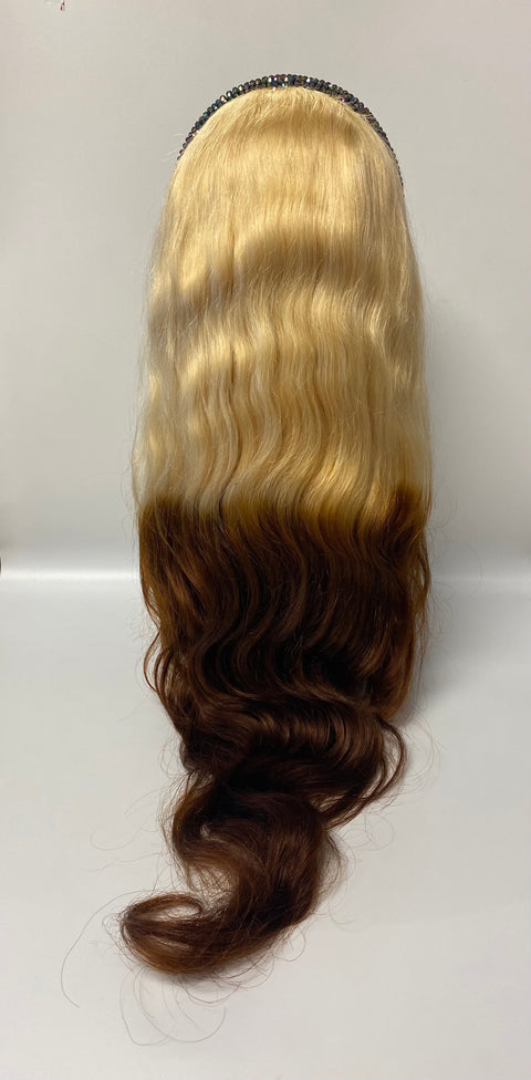 613 Brown Ombre Frontal Wig